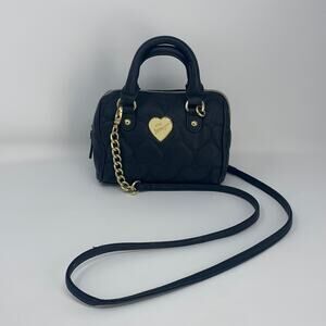 Betsey Johnson Black Small Crossbody Bag